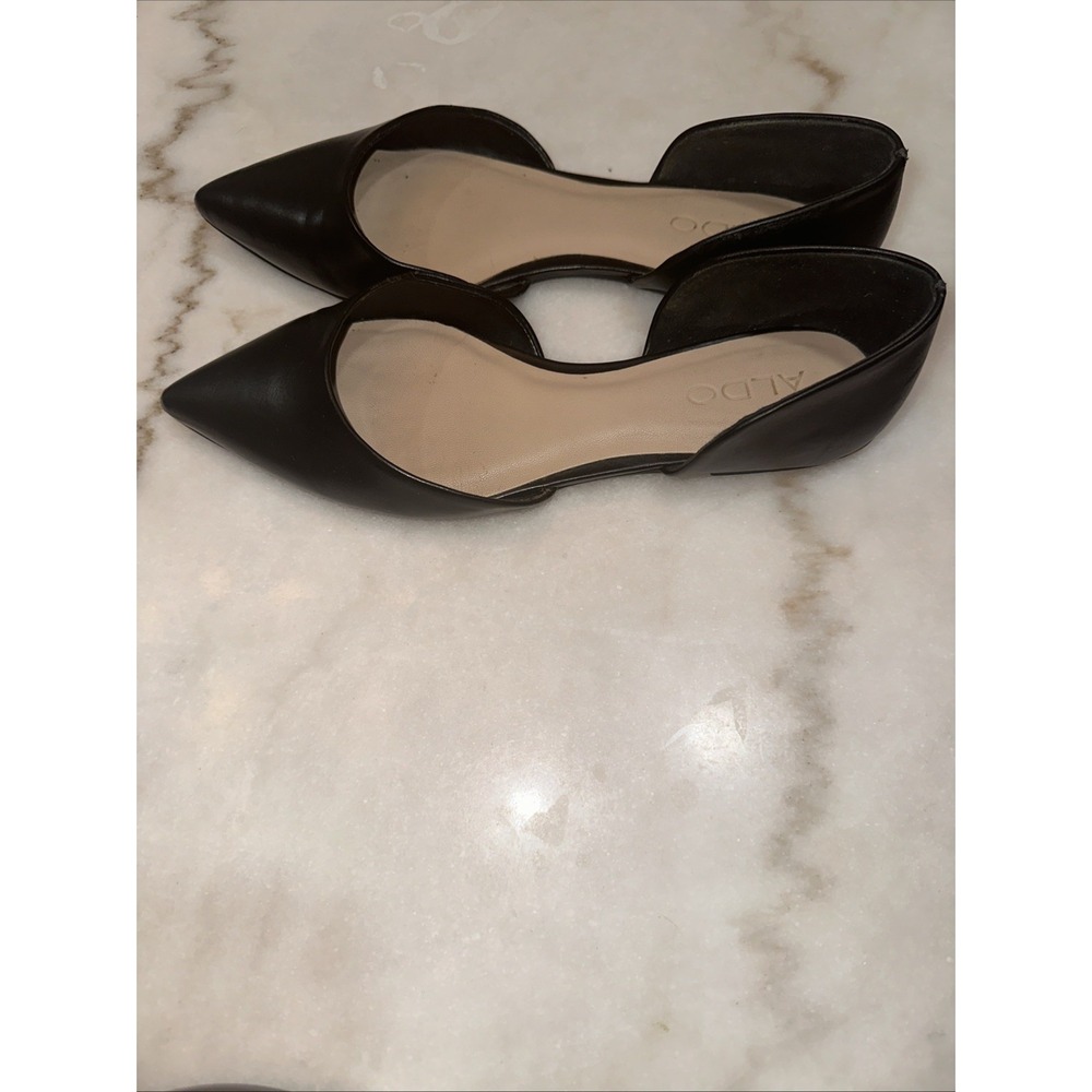 aldo shoes women flats 9.5 Gold Design Around Heel - Picture 4 of 8